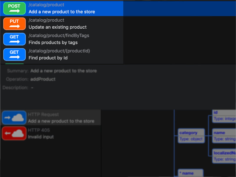 Navigateur d'opérations