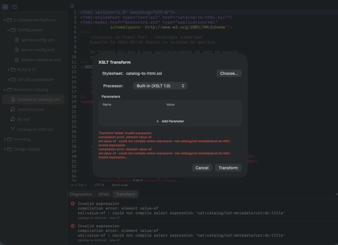 XSLT Transformations